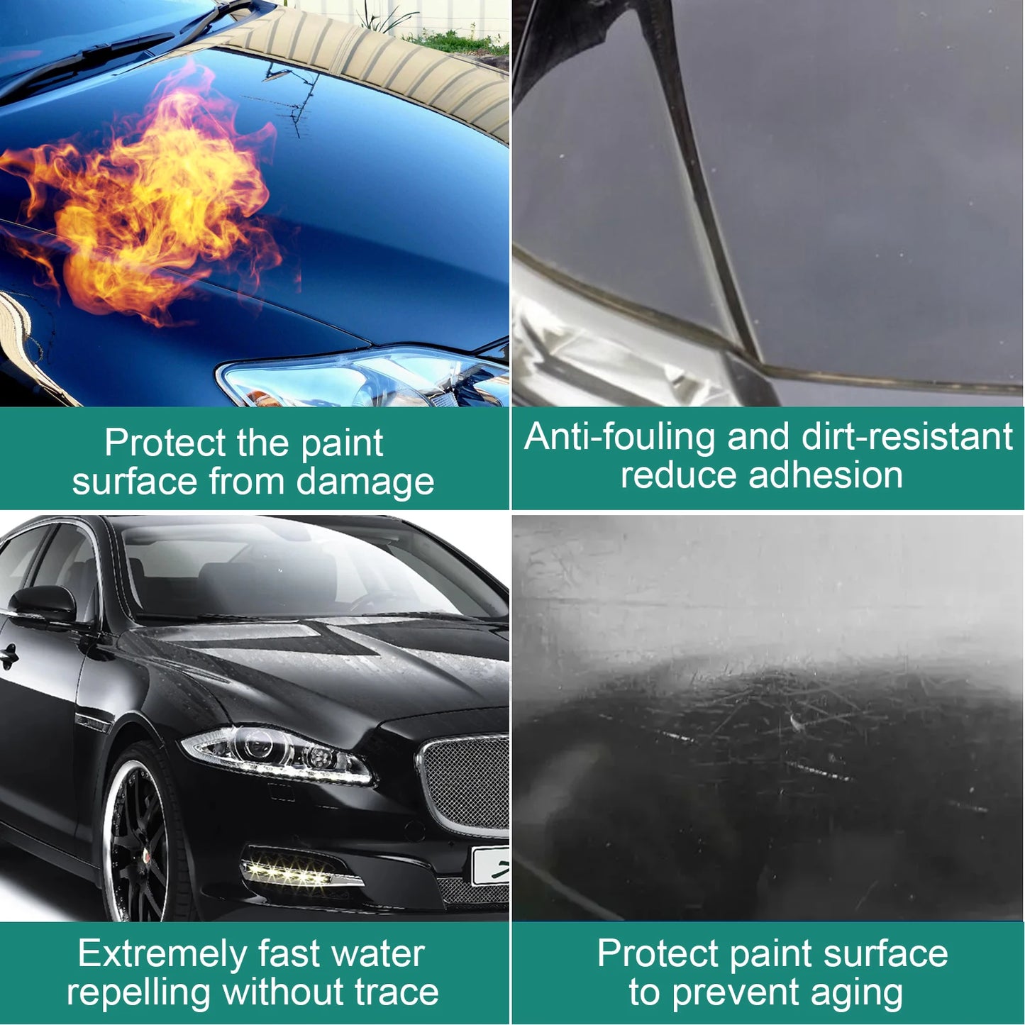 Car Coating Spray Ceramic Coating For Cars Anti Scratch Hydrophobic Polish Nano Coating Adds Extreme Gloss Depth Shine &