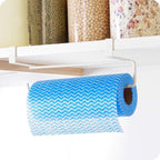 Iron Kitchen Tissue Holder Hanging Bathroom Toilet Roll Paper Holder Towel Rack Kitchen Cabinet Door Hook Holder hanging rack