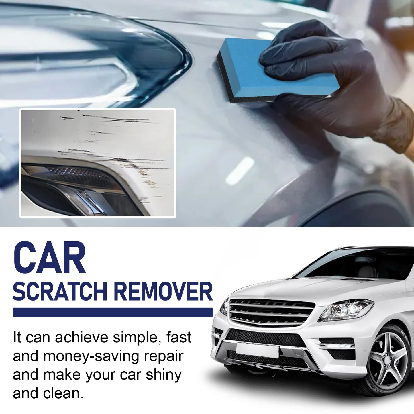 Car Scratch Remover for Autos Body Paint Scratch Care Auto Car Care Polishing and Polishing Compound Paste Car Paint Repair