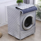 1pc drum washing machine sun protection, heat insulation and waterproof cover dust-proof universal fleece protective cover cloth