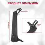 52 inch Straight LED Light Bar Bracket For Jeep Wrangler TJ 1997-2006 Off-Road Windshield A-pillar Work Light Base Holder