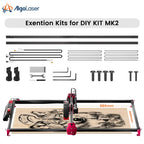 AlgoLaser DIY KIT MK2 10W for New Beginner Wood Engraving Mini Machine for DIY Crafting Glass Leather Engraving Area 400X435MM