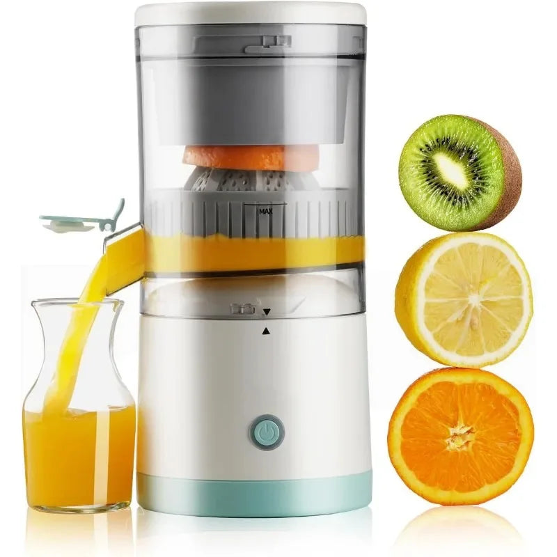 Portable USB Charging Juicer Kitchen Fruit Juicer Blender Household Small Orange Juice Pulp Juice Separator Squeezer