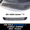 Tesla New Model Y 2025 (Juniper) Lower Bumper Anti-Insect Net | Dust Proof Inner Vent Grille Cover