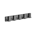 Foldable Coat Rack Wall Hanger Shelves Steel Shelf Behind Door Hooks Clothes Organizer Towel Rack Key Storage Bathroom Furniture