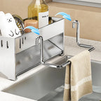 Kitchen Rack Multi-purpose Storage Rack Rag Drain Rack Household Multi-functional Scouring Cloth Steel Wire Ball Sponge Storage