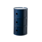 Creative Bedroom Bedside Table Modern Minimalist Round Storage Small Cabinet Large Capacity Plastic Side Cabinet