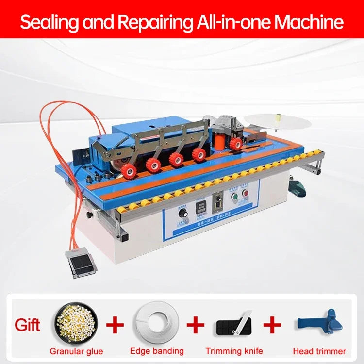 WFS-188 Portable Automatic Edge Banding Machine Small Double-sided Glue Edge Banding Machine Plywood Edge Banding Machine