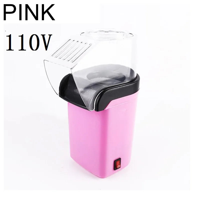 Oil-free air Corn machine,Pipoqueir eletrica hot air machine Mini Popcorn maker machine-1200W Household Healthy home kitchen