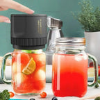 Electric Mason Jar Vacuum Sealing Kit Cordless Automatic Tank Sealant For Wide And Conventional Mouth Mason Jar Fermentation