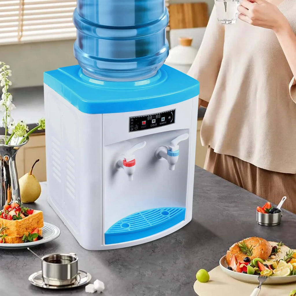 220V 550 W Desktop Hot&Cold Water Dispenser Family Bedroom Free Standing Water Dispenser for 1.1 To 4.9 Gallon Water Bottles