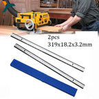 2Pcs 319x18.2x3.2mm Planer Blade Knives HSS Double Edge Wood Cutting Tool For JET JWP-12 COBRA GMC Ryobi AP13 MA1931 CT-340