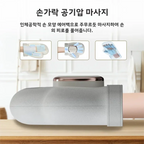 Electric Wireless Hand Massager with Airbags That Compress and Envelop the Entire Hand, Relieving Fatigue in the Palm and Fingers, Rechargeable and Portable, a Great Gift.
