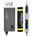 JANGKLIFE USB Cordless Rotary Tool Kit Woodworking Engraving Pen DIY For Jewelry Metal Glass Mini Wireless Drill