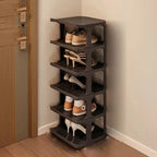Shoes Organizer Shoe Racks Space-saving Wall Corner Stackable Narrow Shoes Storage Rack Storage Cabinet Shoe Shelves Furniture