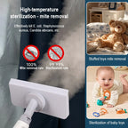 1200W Portable Handheld Steam Cleaner High Temperature Pressurized Steam Cleaning Machine with Brush Heads for Furniture Car