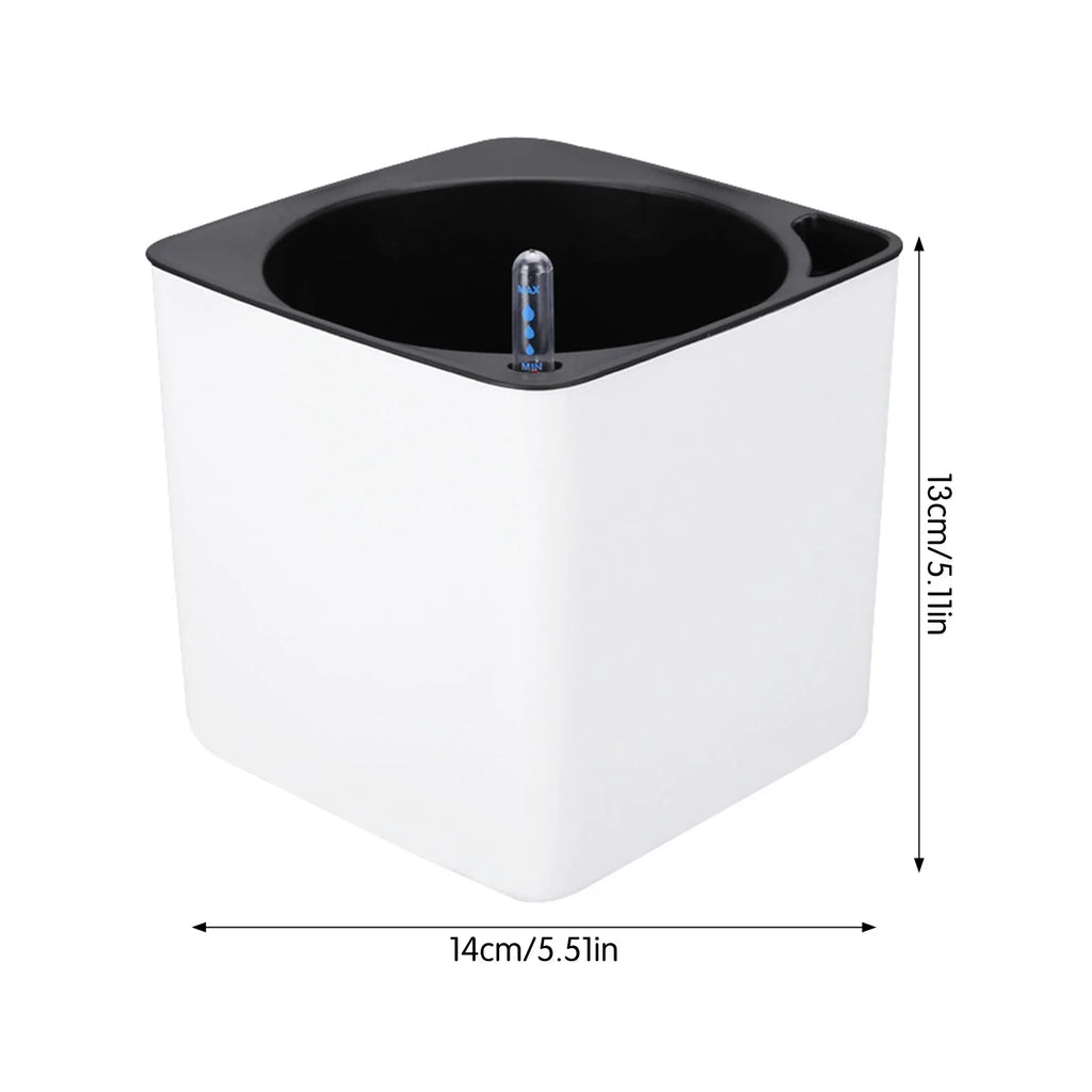 Self-Watering Planter Pots with Water Level Meter Pots Self-Absorbent Planter Plant Pot Plant Container Home Office Decor