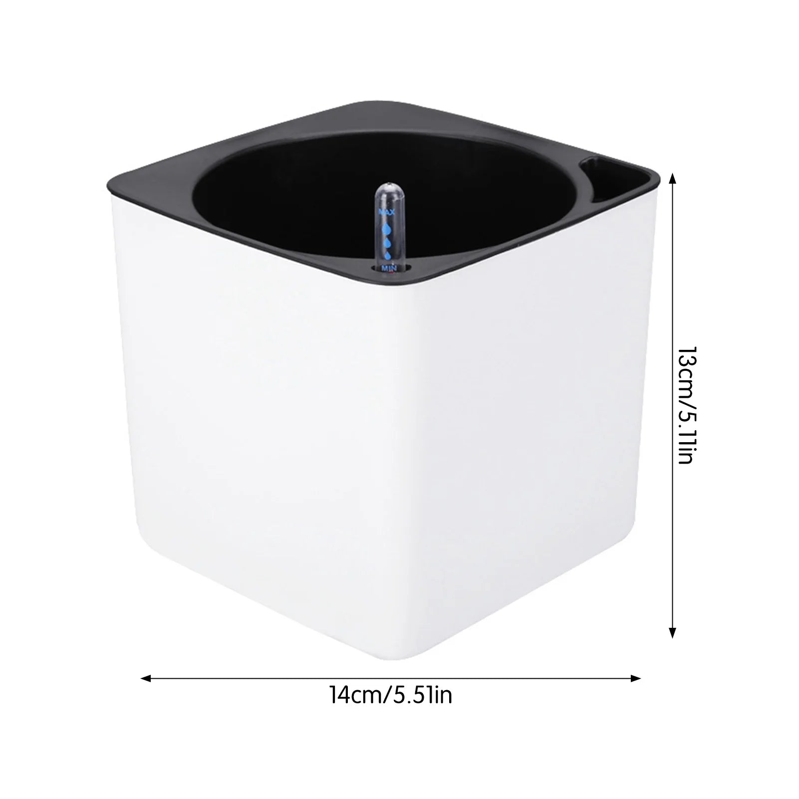 Self-Watering Planter Pots with Water Level Meter Pots Self-Absorbent Planter Plant Pot Plant Container Home Office Decor