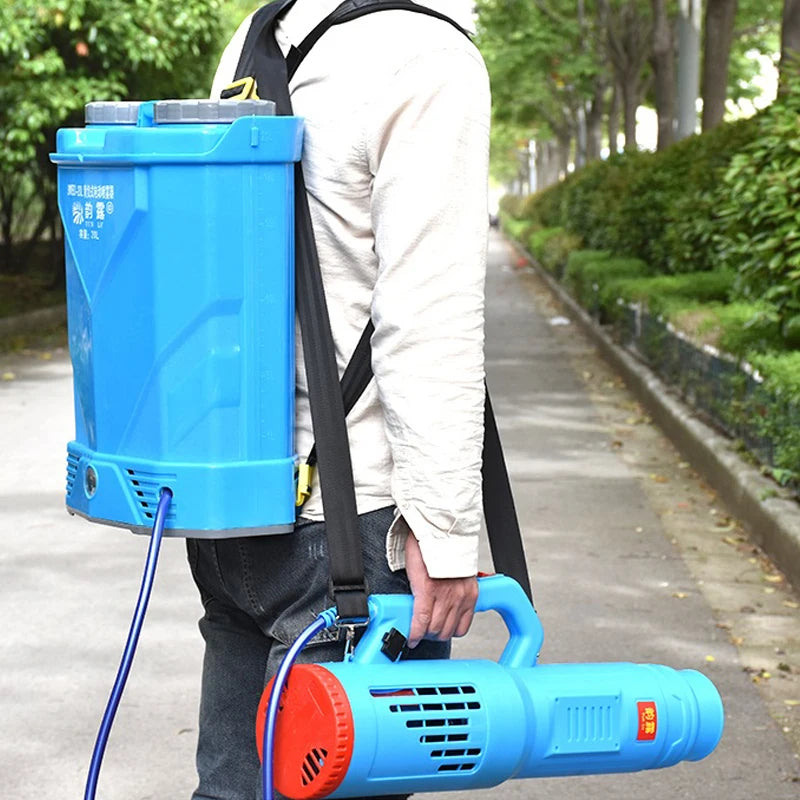 20L Agricultural Electric Sprayer Blower Suit Intelligent Pesticide Dispenser Garden Irrigation Sprayer Rechargeable Battery