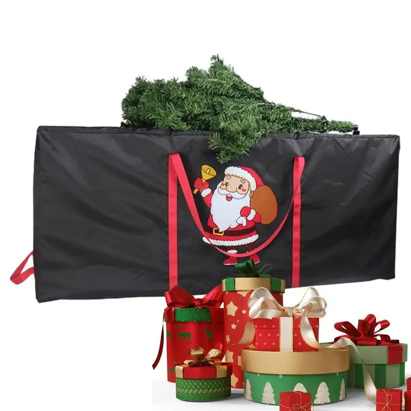Foldable christmas tree bag 210 cm 180cm Waterproof christmas tree storage cover Large Capacity Storage Camping Home Storage