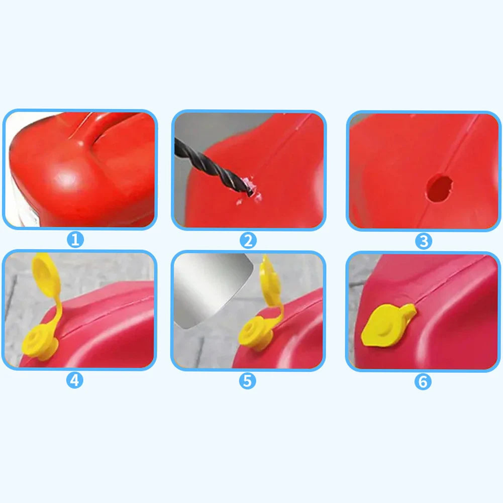 1/3/4/5 Set Gas Can Spout with Screw Collar Caps Anti Spill Gas Tank Nozzle Replacement Gas Can Spouts for Most 1/2/5/10 Gal Can