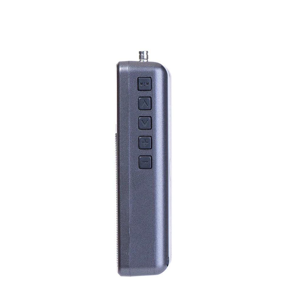 HRD-205 Portable FM Radio Multifunctional Bluetooth Radio Built-in Speaker Rechargeable Radio Music Player Alarm Clock