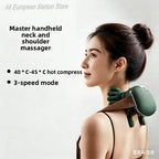 Shoulder and Neck Massager Multifunctional Home Cervical Massager Heating Kneading Massage Shawl