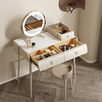 Cream Bedroom Vanity Table Light Luxury European Beauty Modern Dressing Table Service Accessories Vestidores Trendy Furniture
