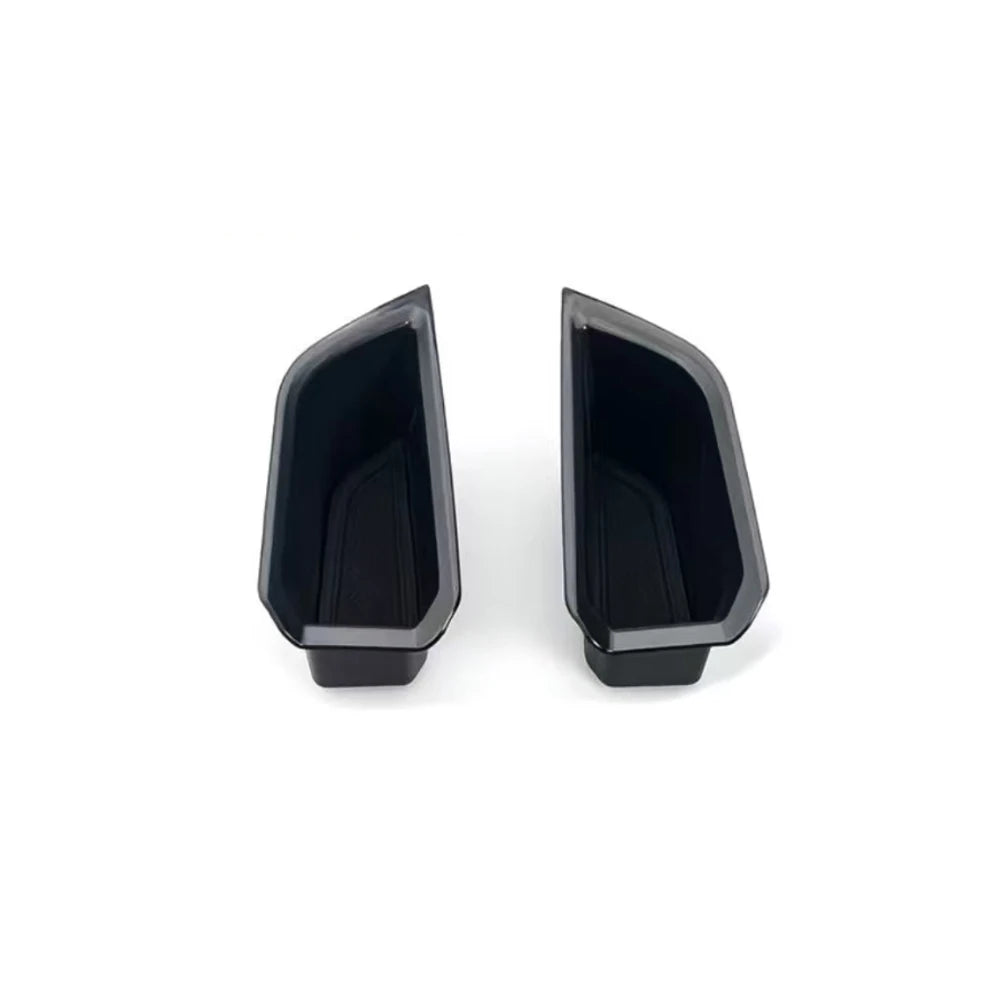 2Pcs/Set front door For Audi Q4 E-Tron 2019 -2025 Armrest Container Door Storage Box Handle Case Accessories