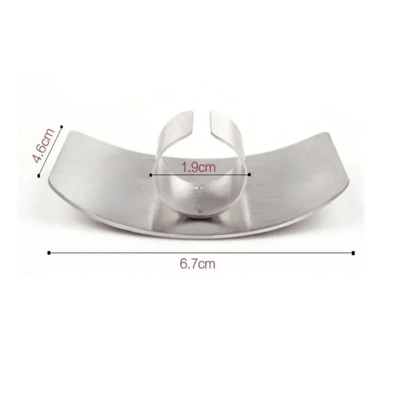 Kitchen Cooking Tools Stainless Steel Finger Hand Protector Guard Personalized Design Chop Safe Slice Knife