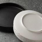 Kitchen Organizer Ceramic Western Dish Retro Durable Rice Bowl Creative Reusable Italian Noodle Dish Home