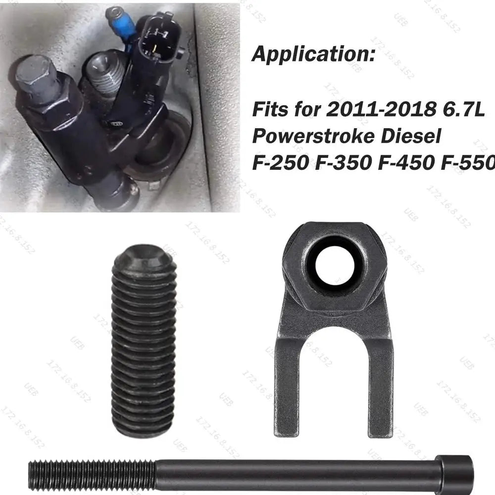 Fuel Injectors Removal Tool Kit Fuel Injector Removal Tool for Ford 6.7L Powerstroke Diesel F-250 F-350 F-450 F-550 2011-2018