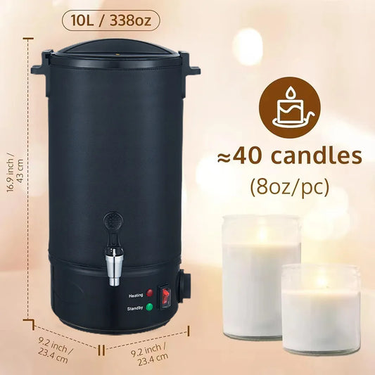 220V 8L/10L Wax Melting Machine Stainless Steel Wax Melter Wax heater Warmer(just 220v)