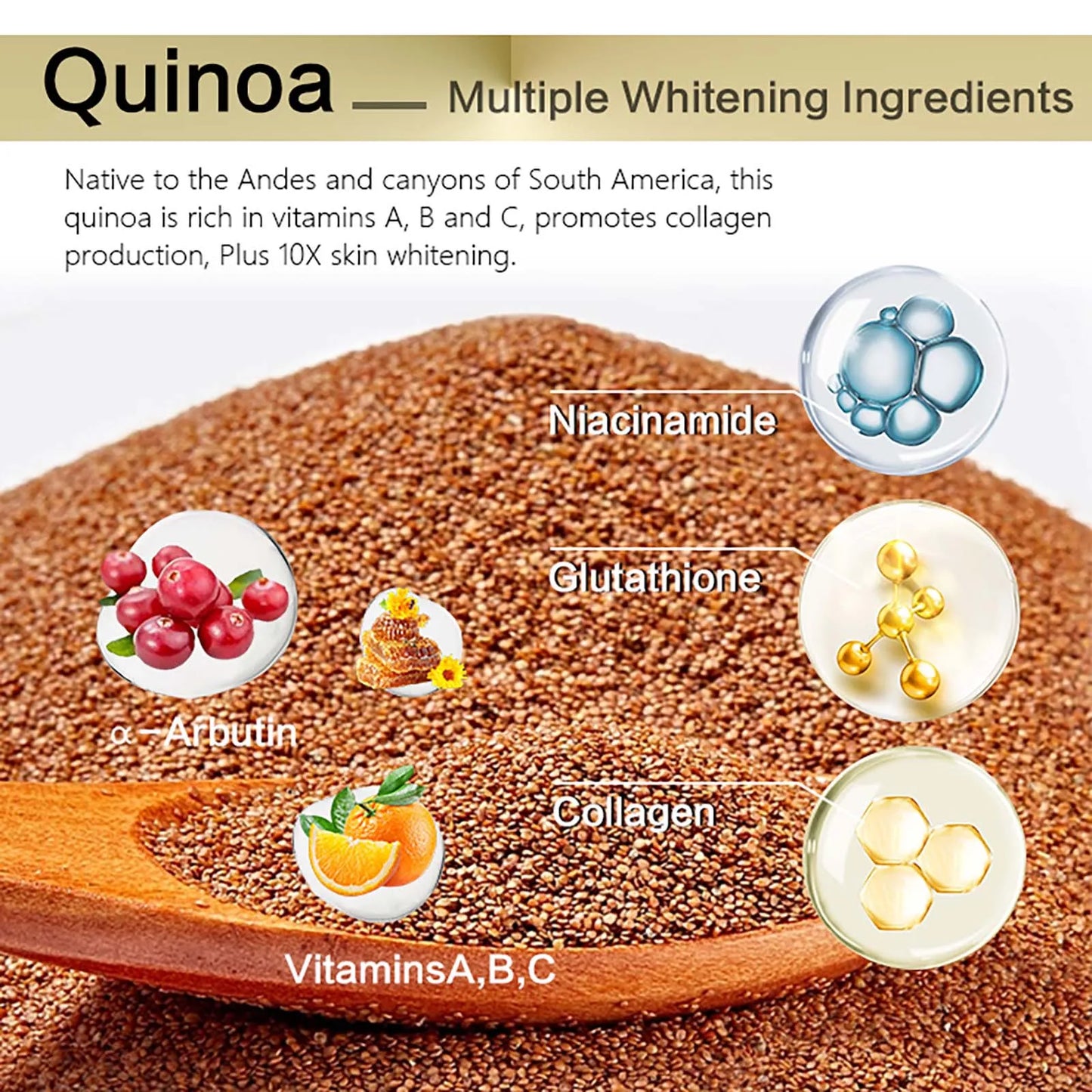 AILKE Whitening Face Cream - Reduces Dark Spots & Melanin with Collagen & Glutathione | All Skin Types | AlluCanFind