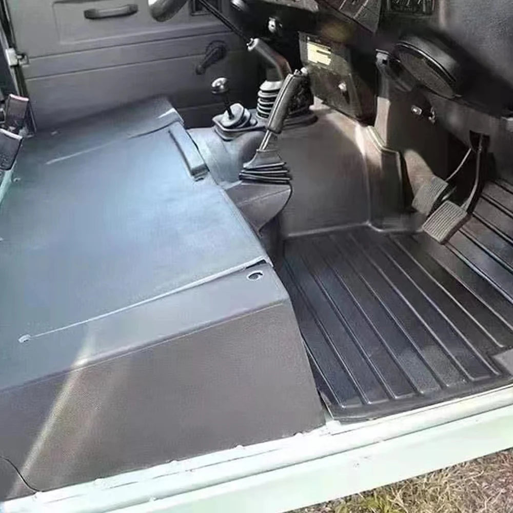 Car Mats with Center Console Mat for Land Rover Defender 90&110 TDi300 TD5 Anti Slip Car Modify Protection Products