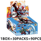 Douqu Original Demon Slayer English Version Trading Card Full Series Anime Collection Card Board Game Children's Toys Gift