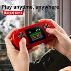 GAMINJA GC31 Retro Video Game Console Built in 128 Classic Games 2.4 Inch Portable Handheld Game Player Rechargeable Console