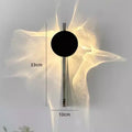 Modern Simple Light Shadow LED Wall Lamp Rotatable Corrugated LED Wall Light Living Room Parlor Stairs Aisle Atmosphere Wall