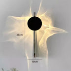 Modern Simple Light Shadow LED Wall Lamp Rotatable Corrugated LED Wall Light Living Room Parlor Stairs Aisle Atmosphere Wall