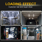 2PCS 6000K LED Dome Light for Ford Transit