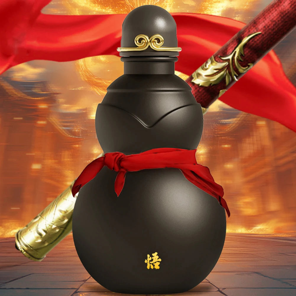 900ml Chinese Retro Wu Kong Gourd Water Bottle - Large Capacity