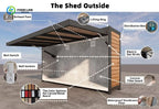 Customized Outdoor Kitchen Set 304 Stainless Steel Weatherproof Outdoor Kitchen Cabinets with Built-in Gas Grill