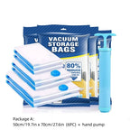 Vacuum compression bag electric pump suction pump Mini Vacuum Sealer Machine Space Saver for Clothes Food Organizer