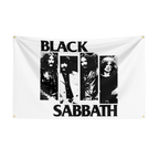 3x5 Ft Heavy Rock Band-B-Black Sabbaths Flag Polyester Digital Printing Banner for Bedroom Wall Art Out Door Tapestry