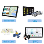 Wireless Android 15 Carplay For Ford Kuga 2 Escape 3 2012-2019 9.7 Inch Tesla Style Car Multimedia Player 5G Wifi Touch Display