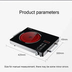 The Infrared Heating Cookware Cooking Multifunctional Electric Ceramic Stove 3500W Infinitely Adjustable Power For Soup Cooking