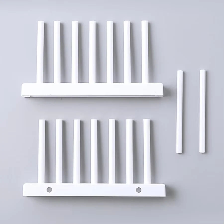 Multi functional creative kitchen storage rack, household bowls, spatulas, spoons, storage rack, plastic drain bowl rack