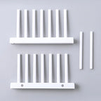 Multi functional creative kitchen storage rack, household bowls, spatulas, spoons, storage rack, plastic drain bowl rack