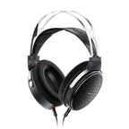 FiiO JT3 Over-Ear lightweight Open HiFi music headphones with wired HIFI fever control and interchangeable cables