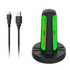 Charging Grip for Switch 2 Joy-Con Accessory Portable Charger Dock with USB-C Cable Charger Indicator Handle Bracket Stand ﻿